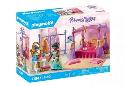 PLAYMOBIL PRINCESS MAGIC - CHAMBRE DE PRINCESSE, LIT BALDAQUIN ET DRESSING #71847